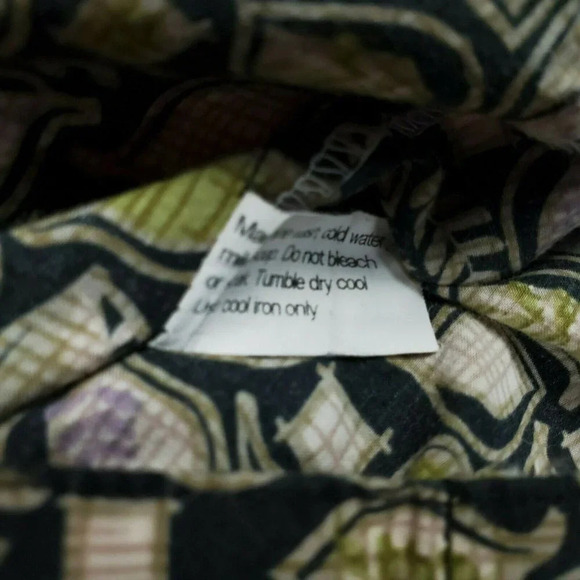 Vtg Tori Richard Button Front  Hawaiian Shirt Large - Picture 9 of 10